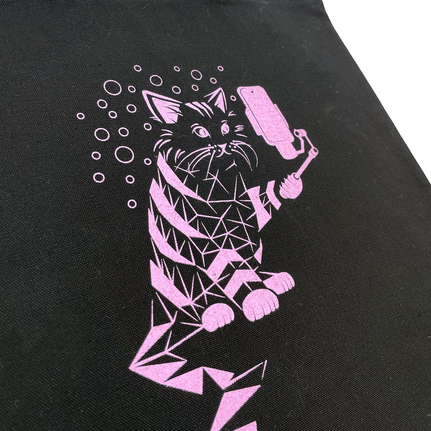 Snap Cat Tote Bag STORY SPARK