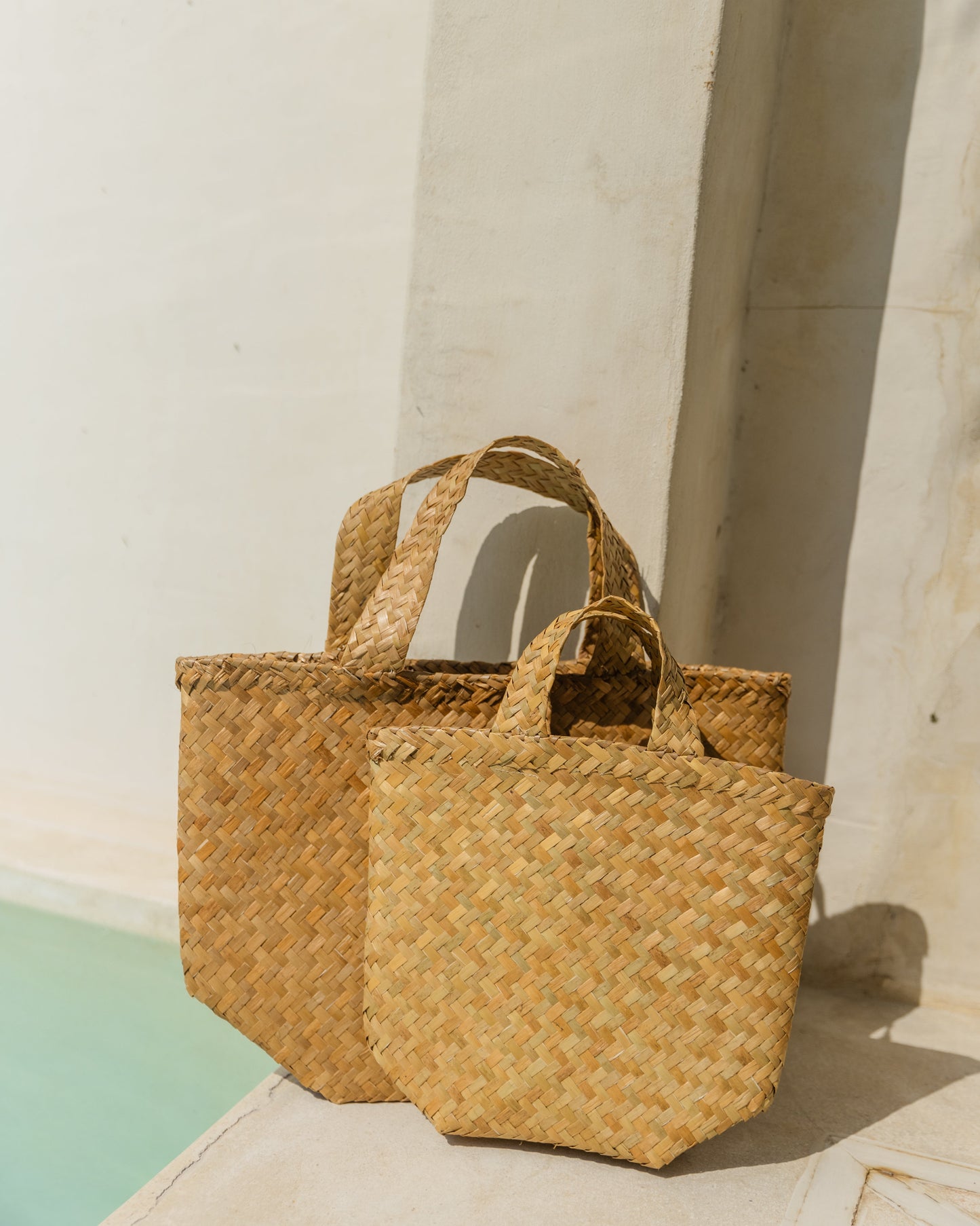 Isla Woven Handbag Village Thrive