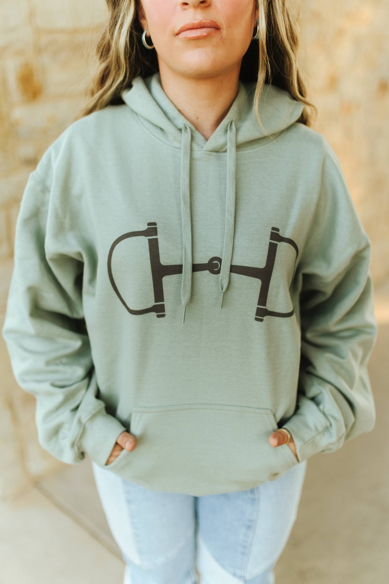 Western Horse Bit Graphic Hoodie Wild Junkie