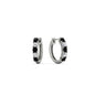1/2 Carat Stunning Five Stone Huggie Hoops Earrings Fascinating Diamonds