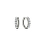 1/2 Carat Stunning Five Stone Huggie Hoops Earrings Fascinating Diamonds