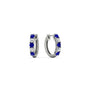 1/2 Carat Stunning Five Stone Huggie Hoops Earrings Fascinating Diamonds