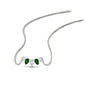 0.75 Carat 5 Stone Pear Shaped Diamond Necklace Fascinating Diamonds