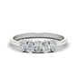 0.75 Carat 5 Stone Wedding Band Diamond Teardrop Fascinating Diamonds