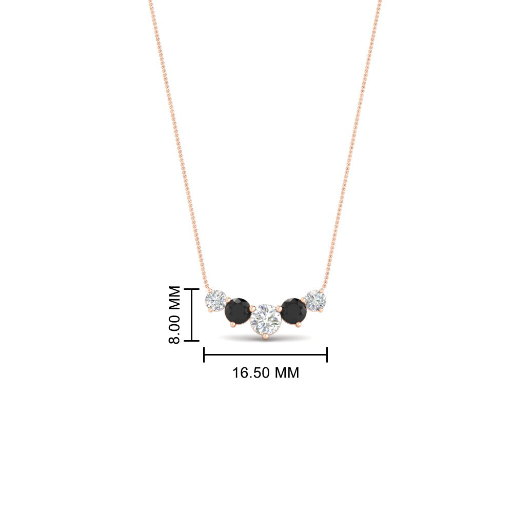 0.75 Carat Graduating Round Diamond Pendant Fascinating Diamonds