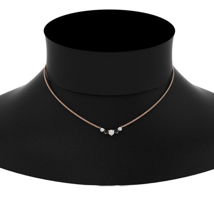 0.75 Carat Graduating Round Diamond Pendant Fascinating Diamonds