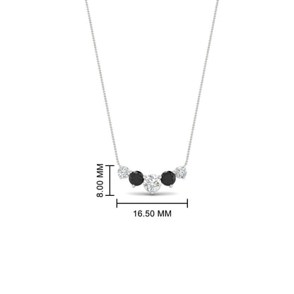 0.75 Carat Graduating Round Diamond Pendant Fascinating Diamonds