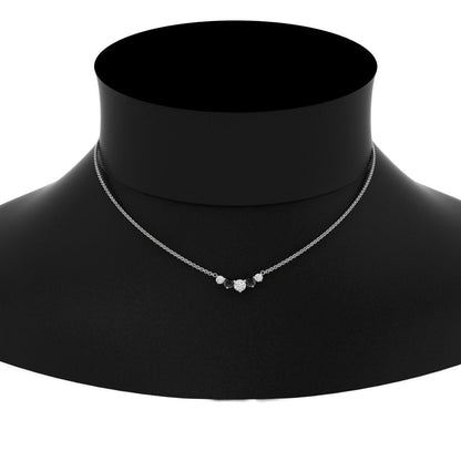 0.75 Carat Graduating Round Diamond Pendant Fascinating Diamonds