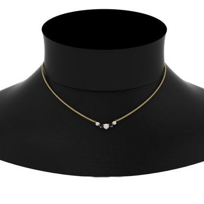 0.75 Carat Graduating Round Diamond Pendant Fascinating Diamonds