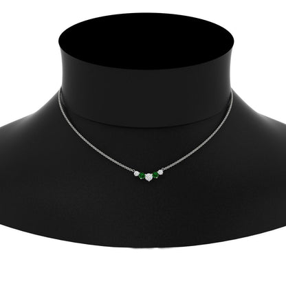 0.75 Carat Graduating Round Diamond Pendant Fascinating Diamonds