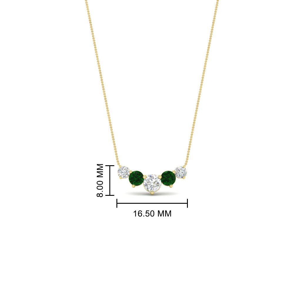 0.75 Carat Graduating Round Diamond Pendant Fascinating Diamonds