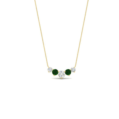 0.75 Carat Graduating Round Diamond Pendant Fascinating Diamonds