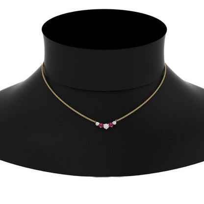 0.75 Carat Graduating Round Diamond Pendant Fascinating Diamonds