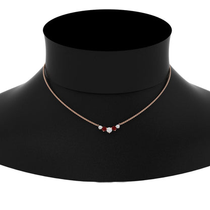 0.75 Carat Graduating Round Diamond Pendant Fascinating Diamonds