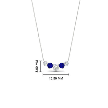 0.75 Carat Graduating Round Diamond Pendant Fascinating Diamonds