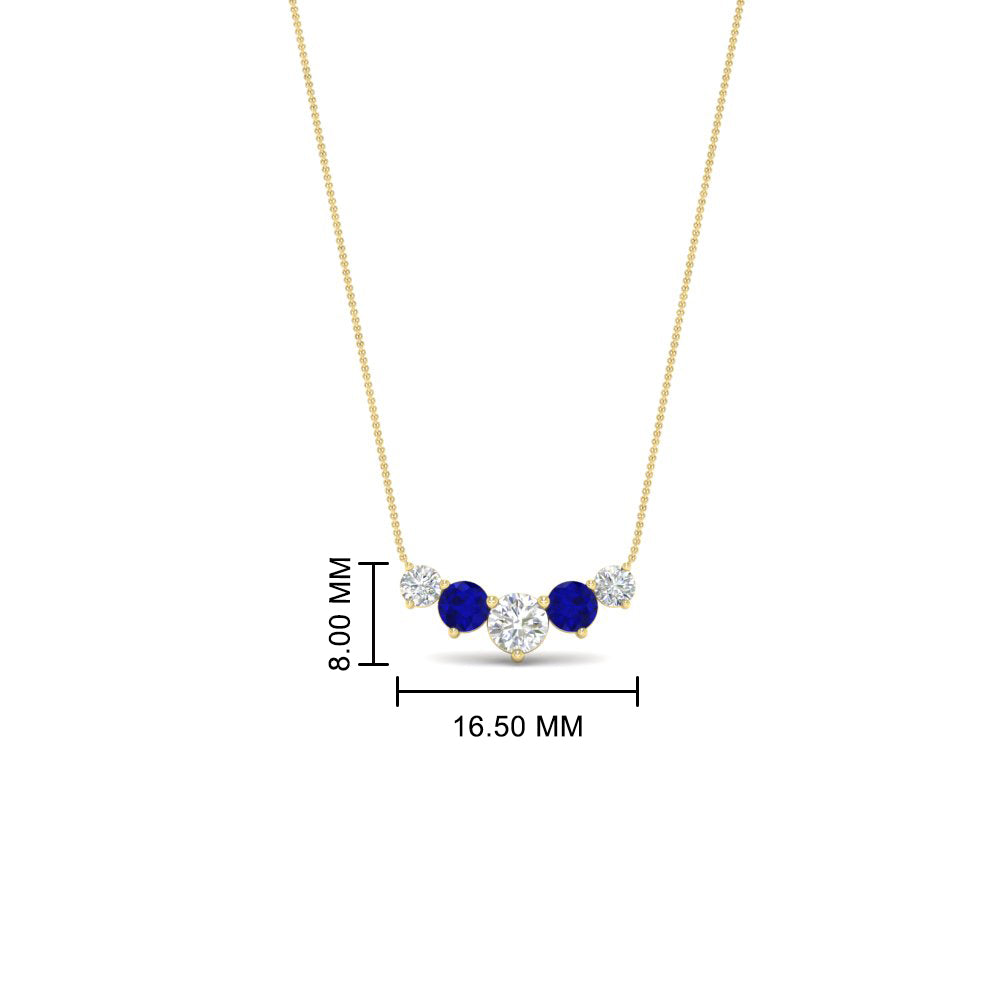 0.75 Carat Graduating Round Diamond Pendant Fascinating Diamonds