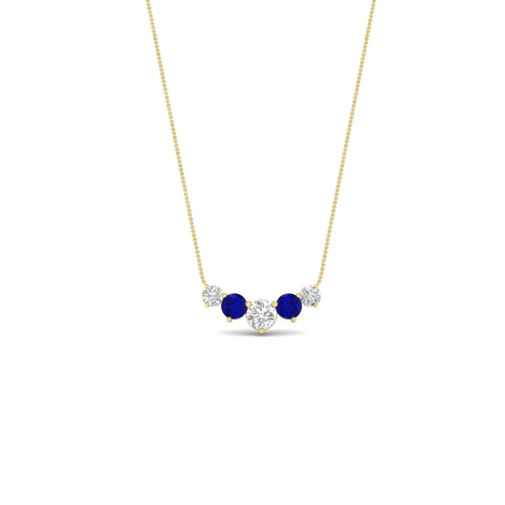 0.75 Carat Graduating Round Diamond Pendant Fascinating Diamonds