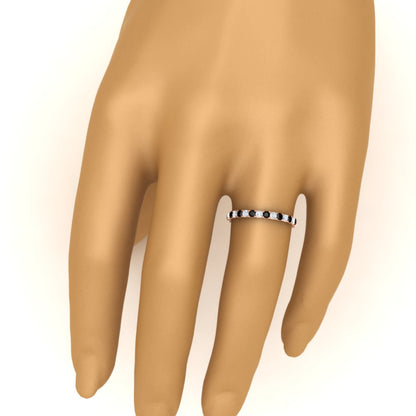 0.75 Ct. Round Eternity Wedding Band Fascinating Diamonds