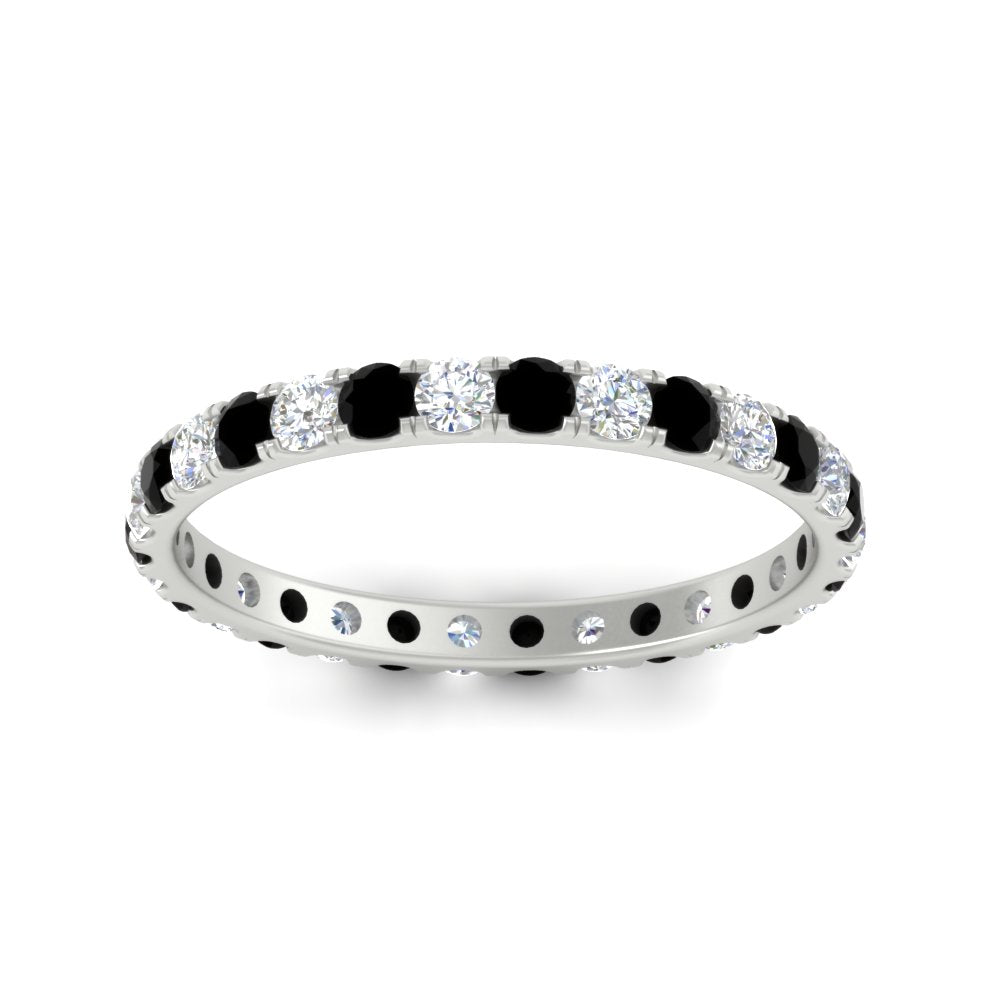 0.75 Ct. Round Eternity Wedding Band Fascinating Diamonds