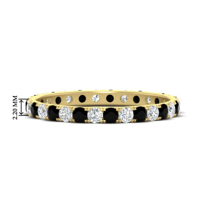 0.75 Ct. Round Eternity Wedding Band Fascinating Diamonds