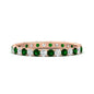 0.75 Ct. Round Eternity Wedding Band Fascinating Diamonds