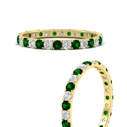 0.75 Ct. Round Eternity Wedding Band Fascinating Diamonds