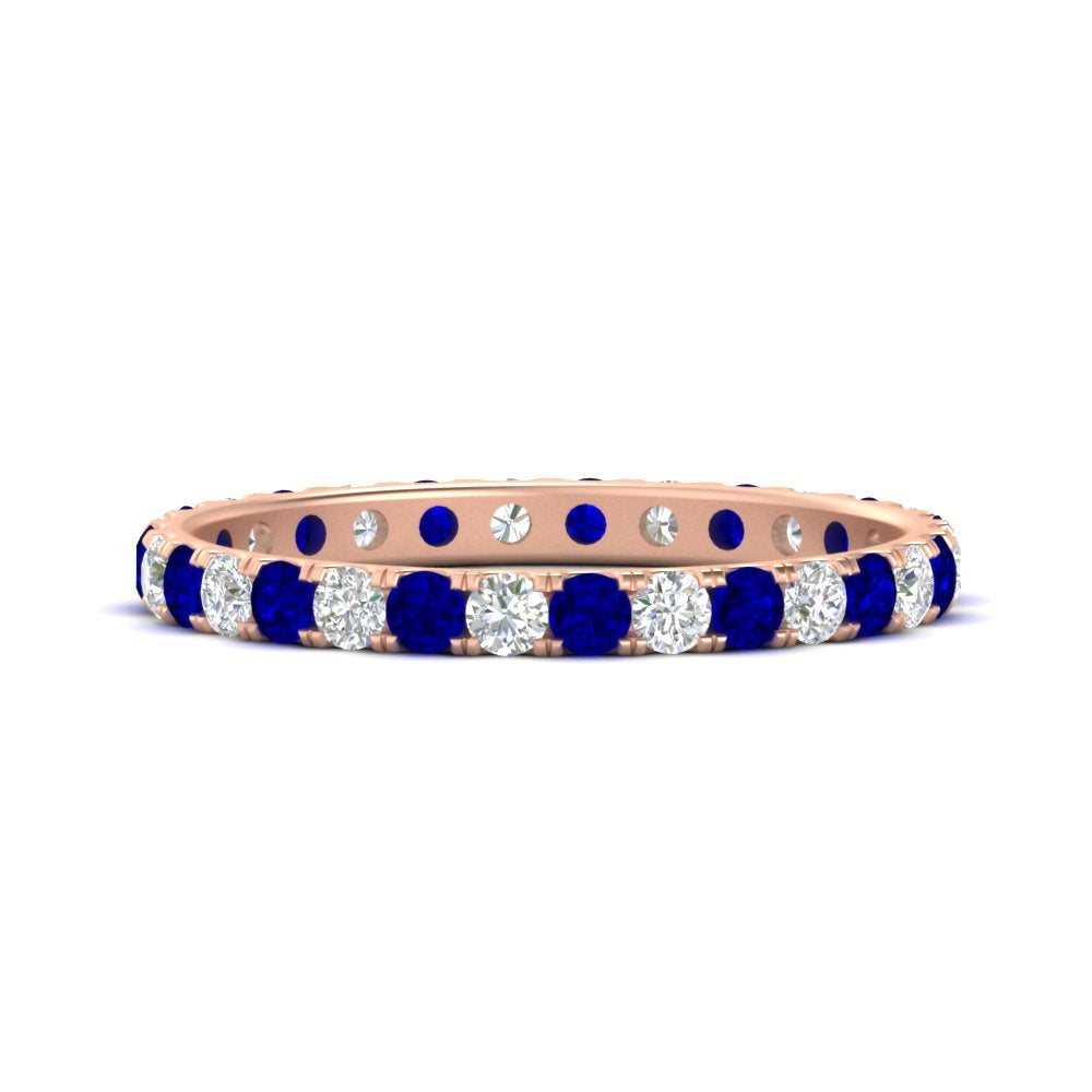 0.75 Ct. Round Eternity Wedding Band Fascinating Diamonds