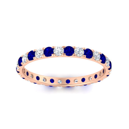 0.75 Ct. Round Eternity Wedding Band Fascinating Diamonds