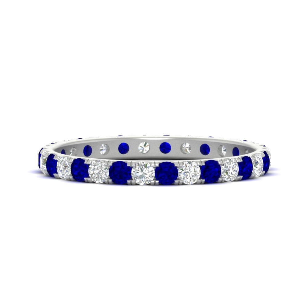 0.75 Ct. Round Eternity Wedding Band Fascinating Diamonds