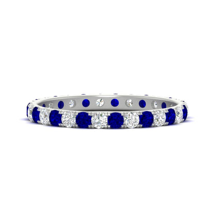 0.75 Ct. Round Eternity Wedding Band Fascinating Diamonds
