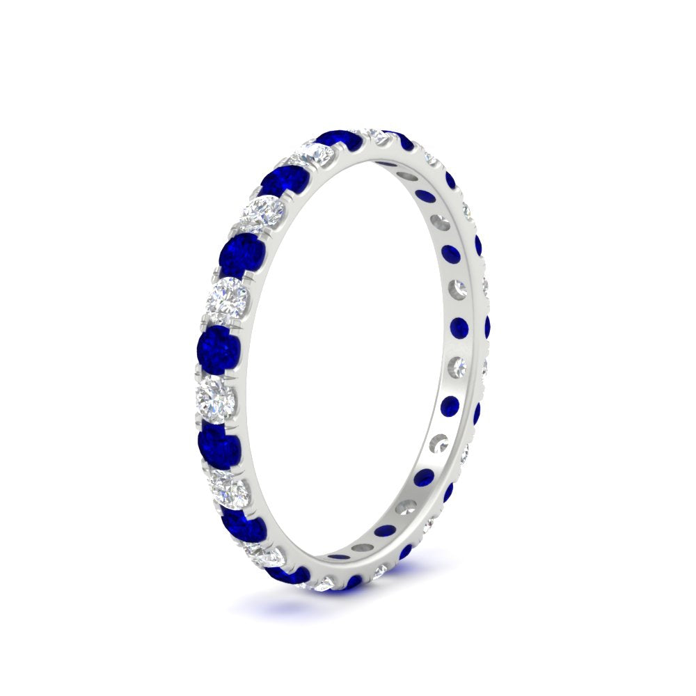 0.75 Ct. Round Eternity Wedding Band Fascinating Diamonds