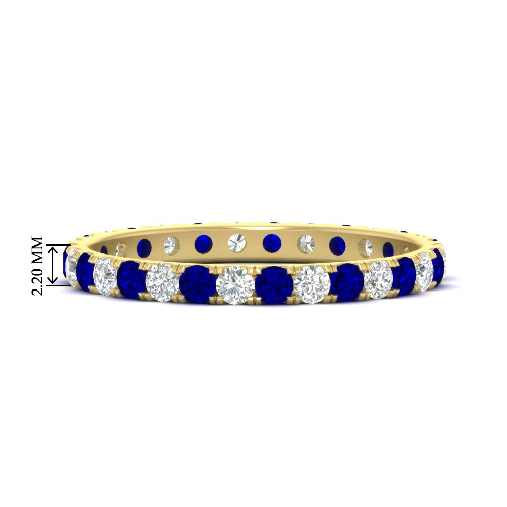 0.75 Ct. Round Eternity Wedding Band Fascinating Diamonds