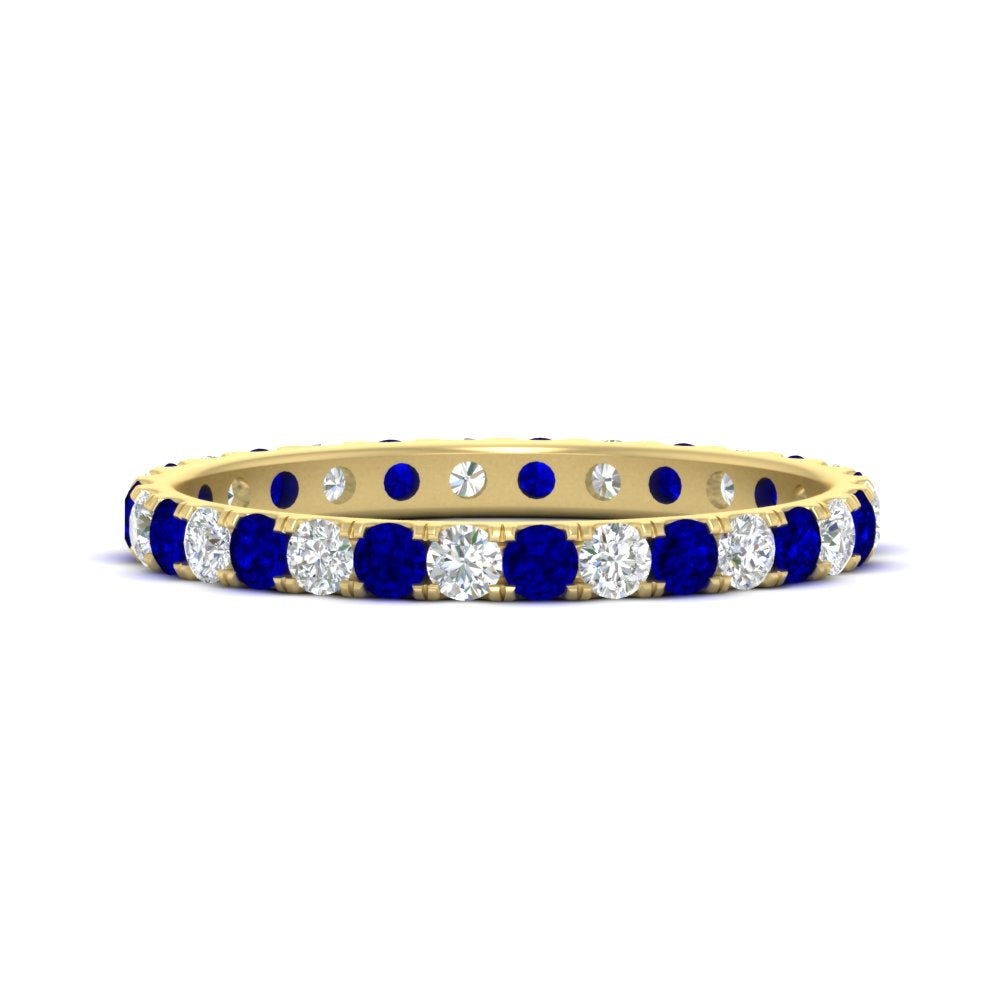 0.75 Ct. Round Eternity Wedding Band Fascinating Diamonds