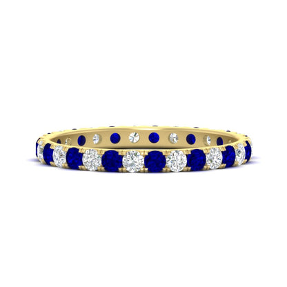 0.75 Ct. Round Eternity Wedding Band Fascinating Diamonds