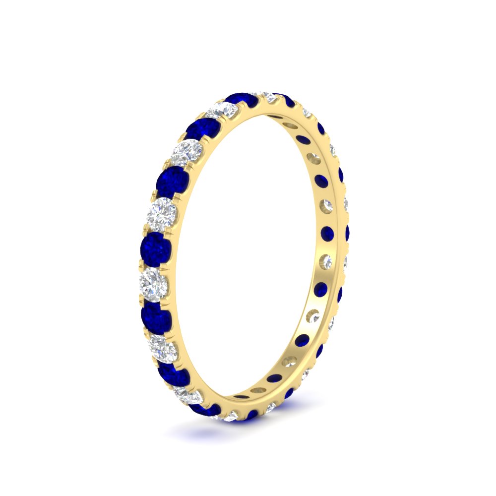 0.75 Ct. Round Eternity Wedding Band Fascinating Diamonds