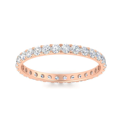0.75 Ct. Round Eternity Wedding Band Fascinating Diamonds