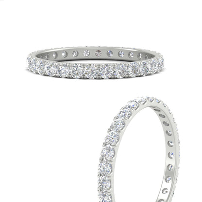 0.75 Ct. Round Eternity Wedding Band Fascinating Diamonds
