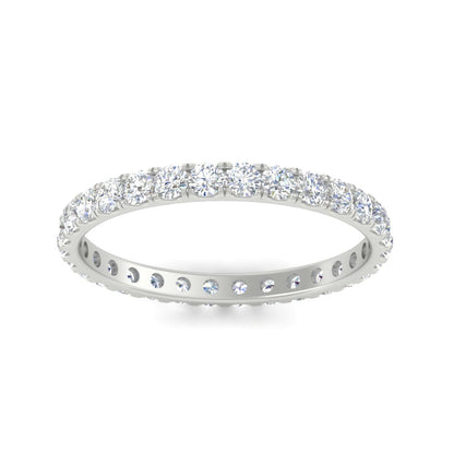 0.75 Ct. Round Eternity Wedding Band Fascinating Diamonds
