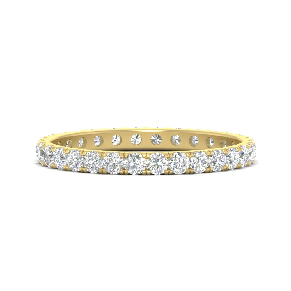 0.75 Ct. Round Eternity Wedding Band Fascinating Diamonds