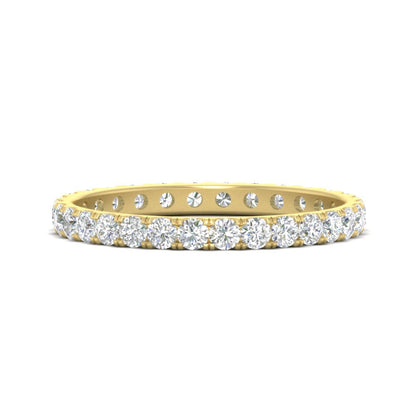 0.75 Ct. Round Eternity Wedding Band Fascinating Diamonds