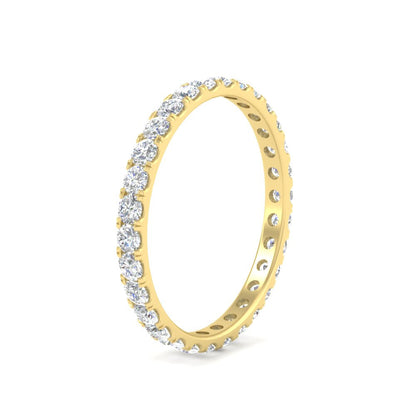 0.75 Ct. Round Eternity Wedding Band Fascinating Diamonds