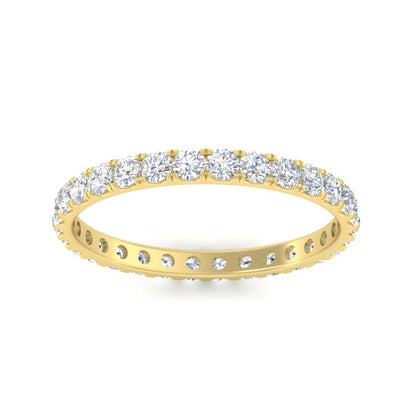 0.75 Ct. Round Eternity Wedding Band Fascinating Diamonds
