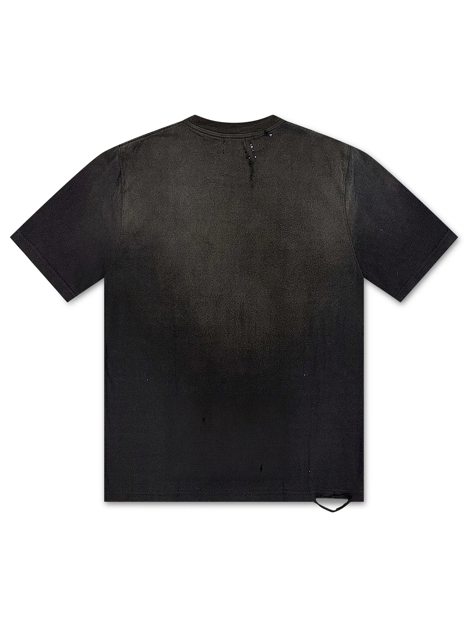 All Human FML Tee - Black Wash Denim Exchange