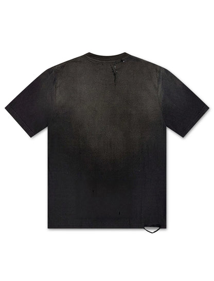All Human FML Tee - Black Wash Denim Exchange