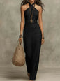 Women's Plus Size Jumpsuit – Casual Solid Color Relaxed Fit FitiqueFit