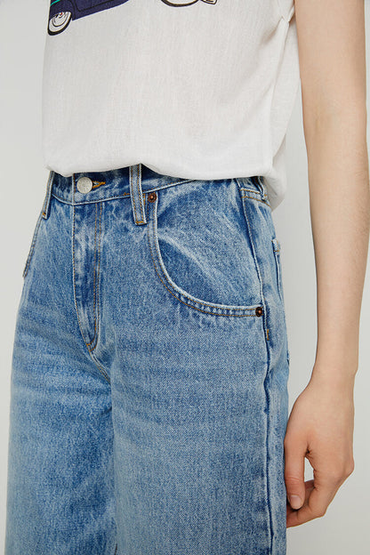 80'S Utility Loose Jeans HJ128 Hey Joanie