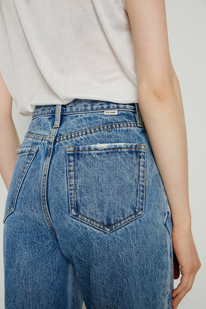 80'S Utility Loose Jeans HJ128 Hey Joanie