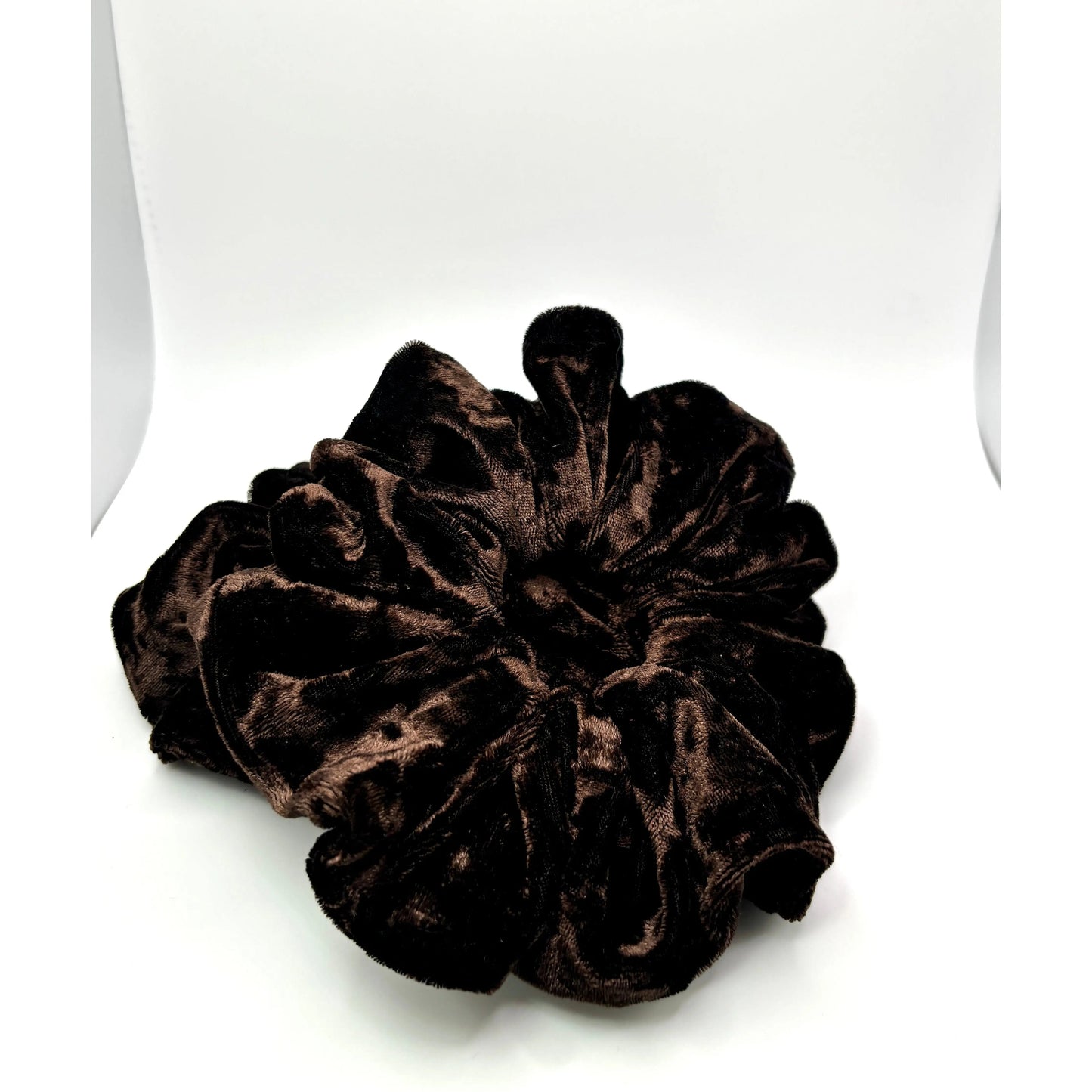 Brown Crushed Velvet Scrunchie Enchanted Scrunch
