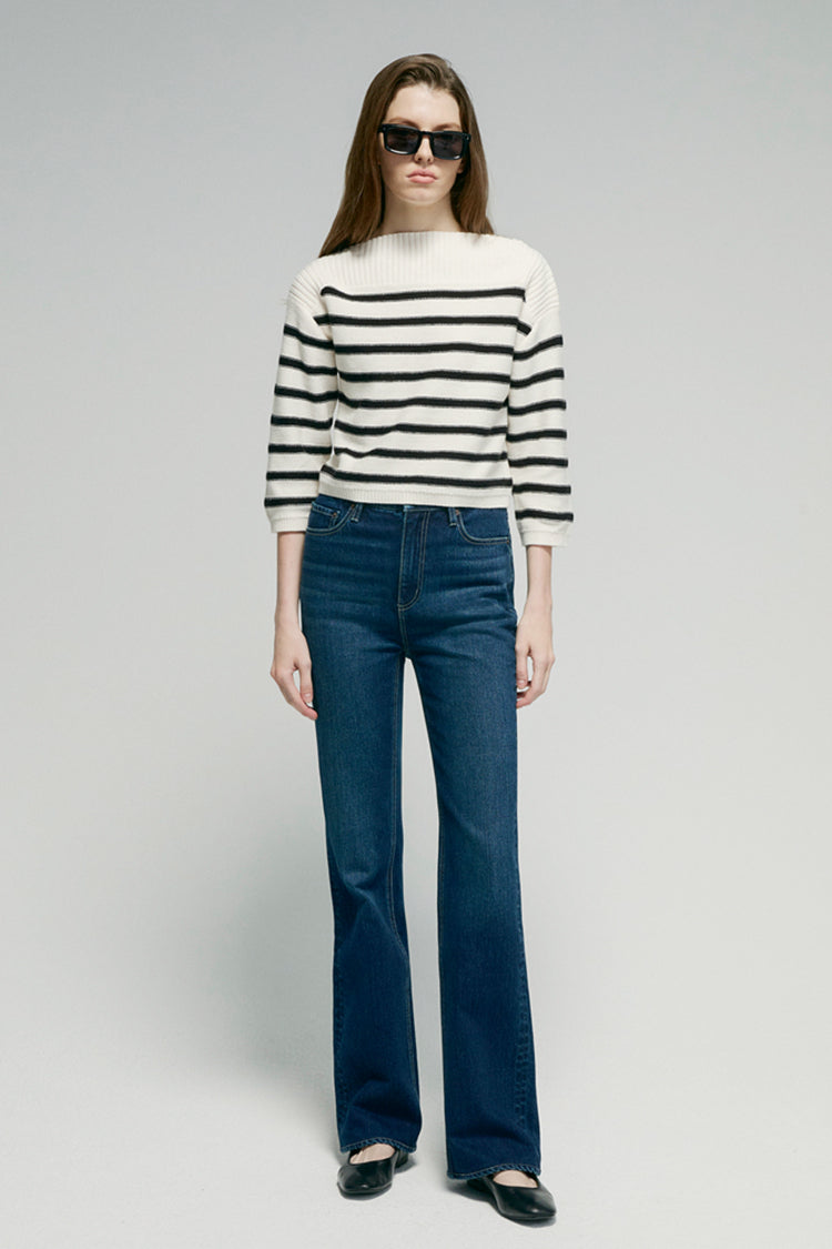 Barbara High Rise Bootcut Jeans HJ004 Hey Joanie