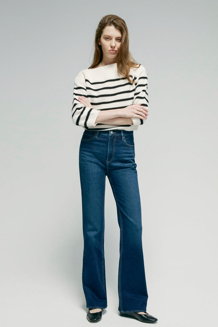 Barbara High Rise Bootcut Jeans HJ004 Hey Joanie